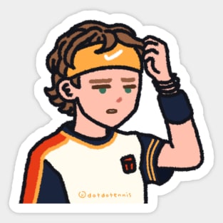 Angry Rublev Sticker